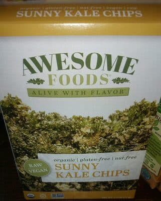 Awesome Foods Alive with Flavor - Sunny Kale Chips