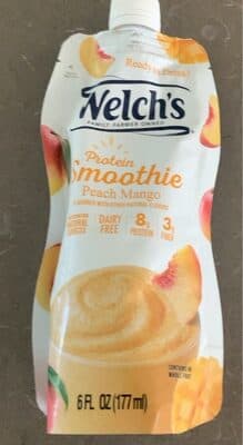 Peach Mango Protein Smoothie