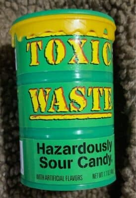Toxic Water (hazardous sour candy)