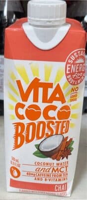 Chai Flavored Coconut Water and MCT