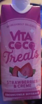 Strawberries & Creme Coconutmilk Beverage