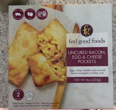Uncured Bacon, Egg & Cheese Pockets