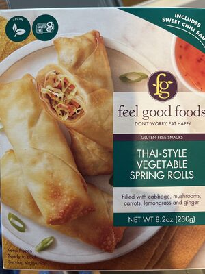 Thai-Style Vegetable Spring Rolls