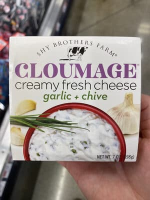 Creamy Fresh Cheese, Garlic + Chive