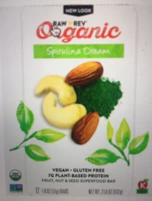 Spirulina Dream Fruit, Nut & Seed Superfood Bars