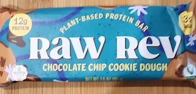 Chocolate Chip Cookie Dough Bar With Raw Superfoods