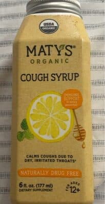 Organic Cough Syrup