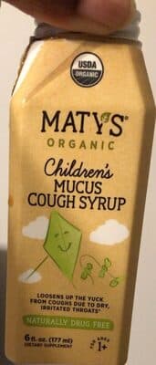 Mucus cough syrup