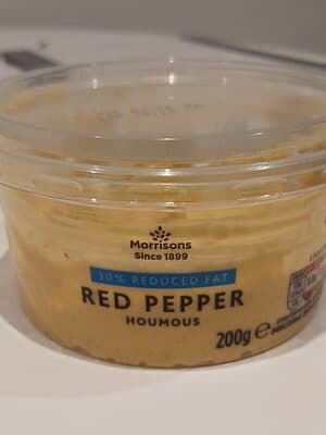 Houmous Red Pepper Reduced fat
