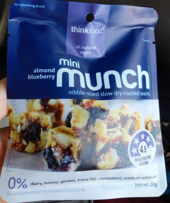 Mini Munch Almond Blueberry