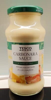 Tesco Carbonara Sauce