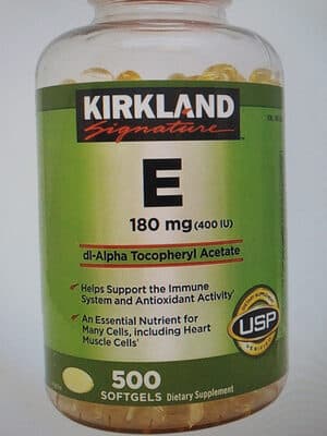 Kirkland signature vitamin E