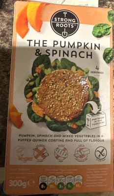 the pumpkin & spinach
