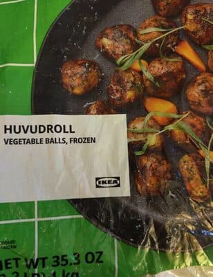 Huvudroll Vegetable Balls Frozen
