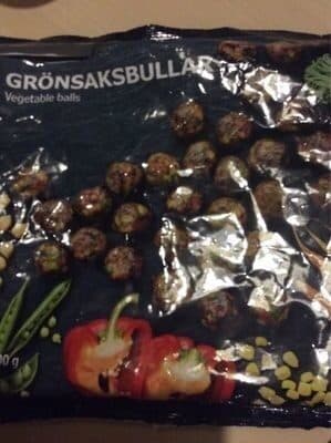 Grönsaksbullar Vegetable Balls (ikea)