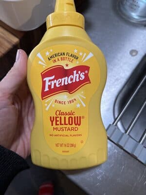 Frenchs classic yellow mustard