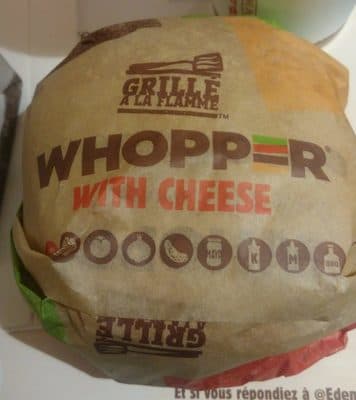 Double Whopper Cheese