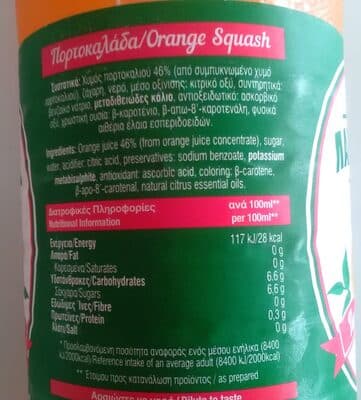 Orange Squash