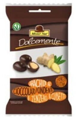Dolcemente: Arachidi, cioccolato fondente e zenzero