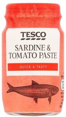 Tesco Sardine & Tomato Paste