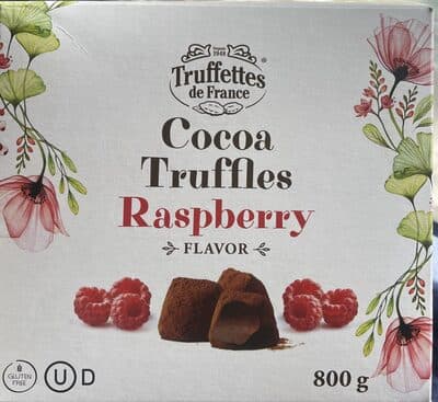 Cocoa Truffles Raspberry Flavor
