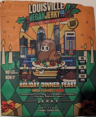 Holiday Dinner Feast Soy Jerky