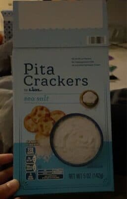 Sea Salt Pita Crackers