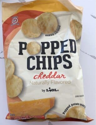 Cheddar Popped Potato Snack Chips
