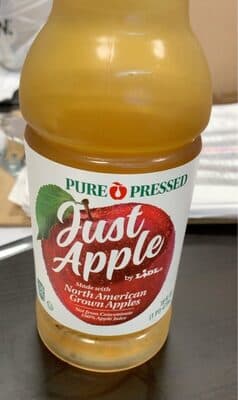 Pasteurized Apple Juice