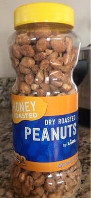 Dry Roasted Honey Roasted Peanuts