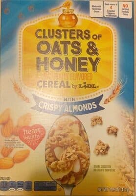 Clusters of Oats & Honey Cereal with Crispy Almonds