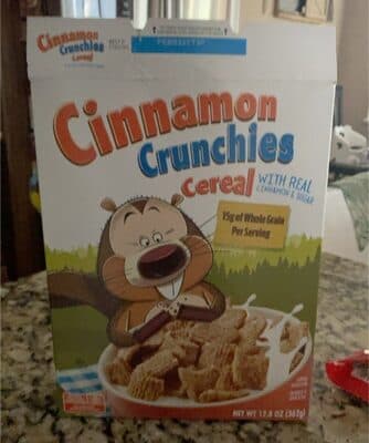 Cinnamon Crunchies Cereal With Real Cinnamon & Sugar
