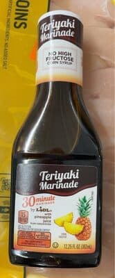 Teriyaki Marinade With Pineapple Juice From Concentrate