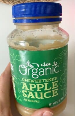 Unsweetened Apple Sauce