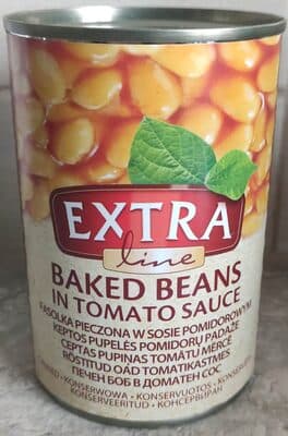 Baked beans in tomato sauce