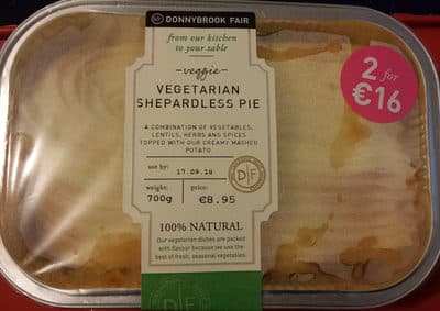 Vegetarian Shepardless Pie
