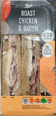 Roast Chicken& Bacon Sandwich