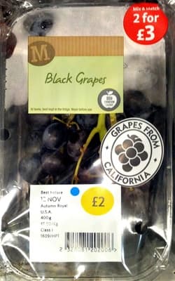 Black Grapes
