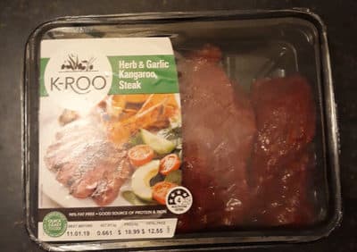 Herb and Garlic Kangaroo Steak