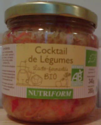 cocktail de lgumes lacto-ferments bio