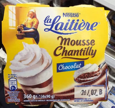 Mousse Chantilly Chocolat