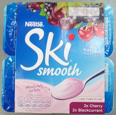 Ski Smooth 2xCherry 2xBlackcurrant