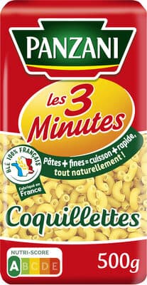 Panzani Coquillettes 3 Minutes