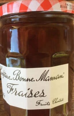 confiture fraises