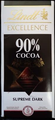 Lindt Excellence 90% Cocoa Super Dark