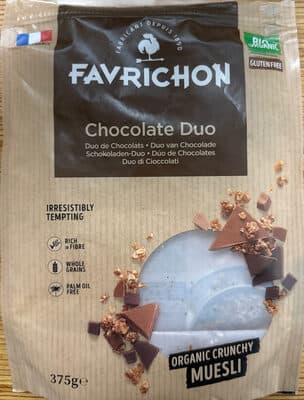 Muesli chocolate duo