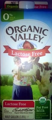 Lactose free Fat free Milk