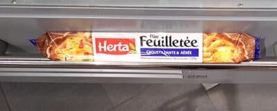 Pte feuillete croustillante et are