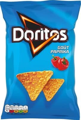 Chips Tortilla got paprika