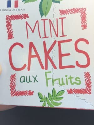 Mini cakes aux fruits